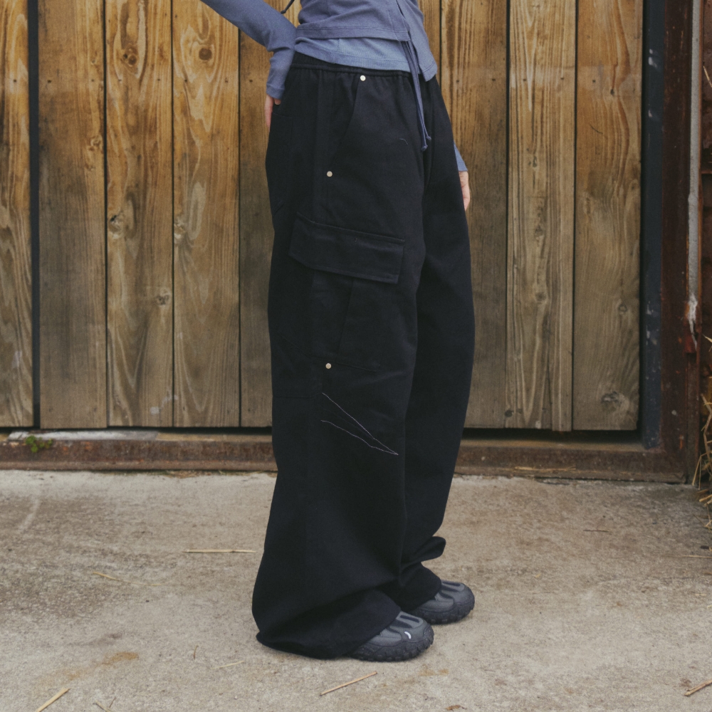 Rosario Baggy Track Pants Navy - 감도 깊은 취향 셀렉트샵 29CM