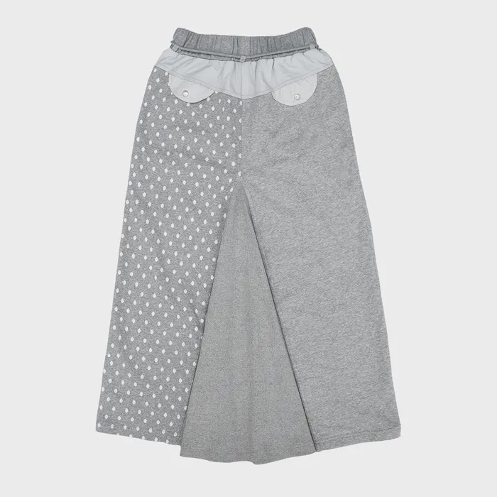 【THE MUSEUM VISITOR】 DOT MIXED MAXI SKIRT /追跡付 THE MUSEUM VISITOR(ザミュージアムビジター)のレディース