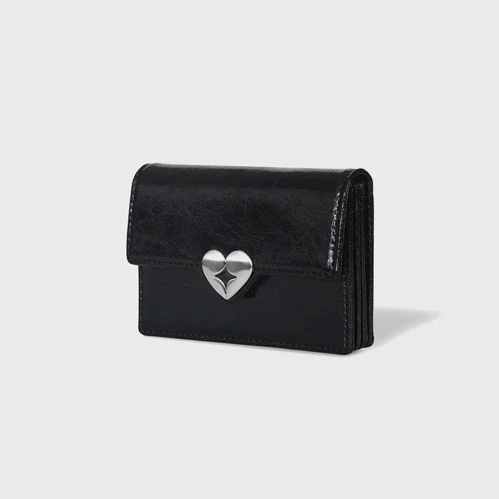 折りたたみ財布 COURONNE Le Temp Accordian Card Wallet_RCWGX25141BKX COURONNE] Le Temp Accordian Card Wallet