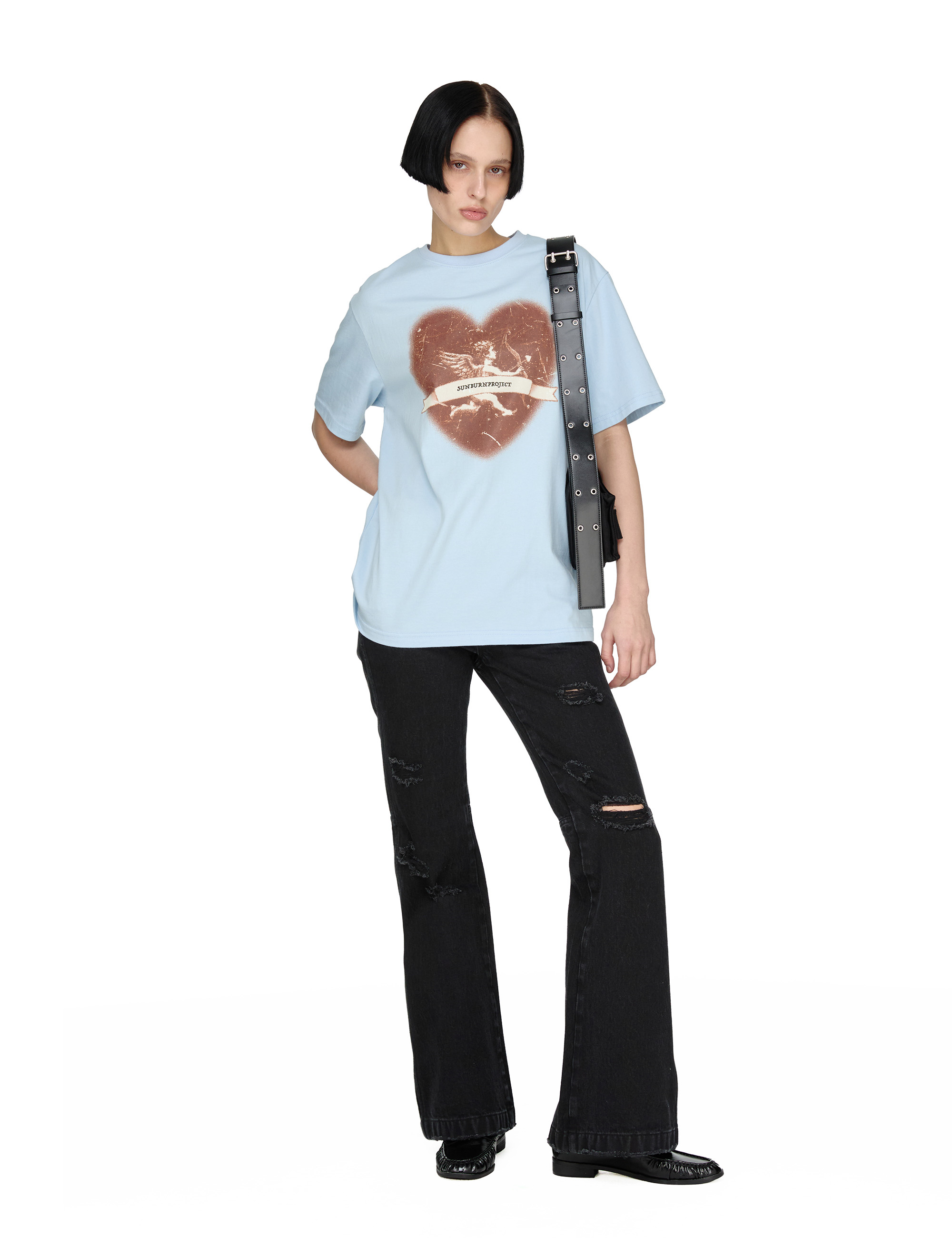 Cupid Overfit T-shirt, SKY BLUE - 감도 깊은 취향 셀렉트샵 29CM