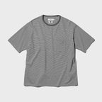 [OURSELVES x ESFAI] Multi C Stripe T Shirts - Grey