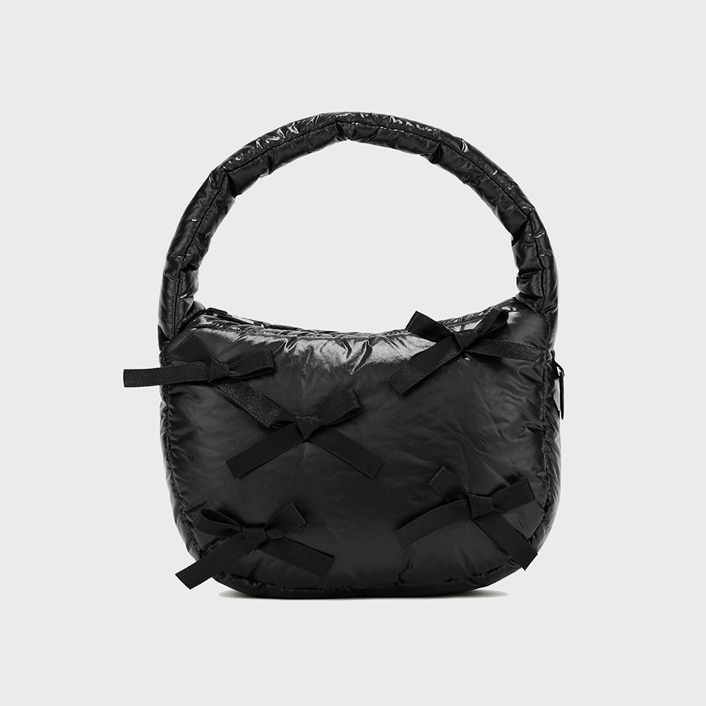 ★NlCK&NlCOLE★ NICOLE HOBO PADDING BAG_SILVER NICOLE HOBO PADDING BAG_SILVER - 감도 깊은 취향 셀렉트샵 29CM