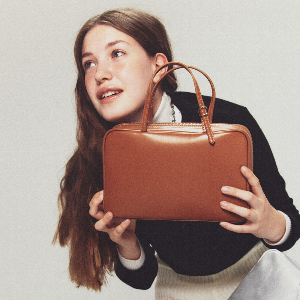 Bowling Bag Medium Tan Brown - 감도 깊은 취향 셀렉트샵 29CM