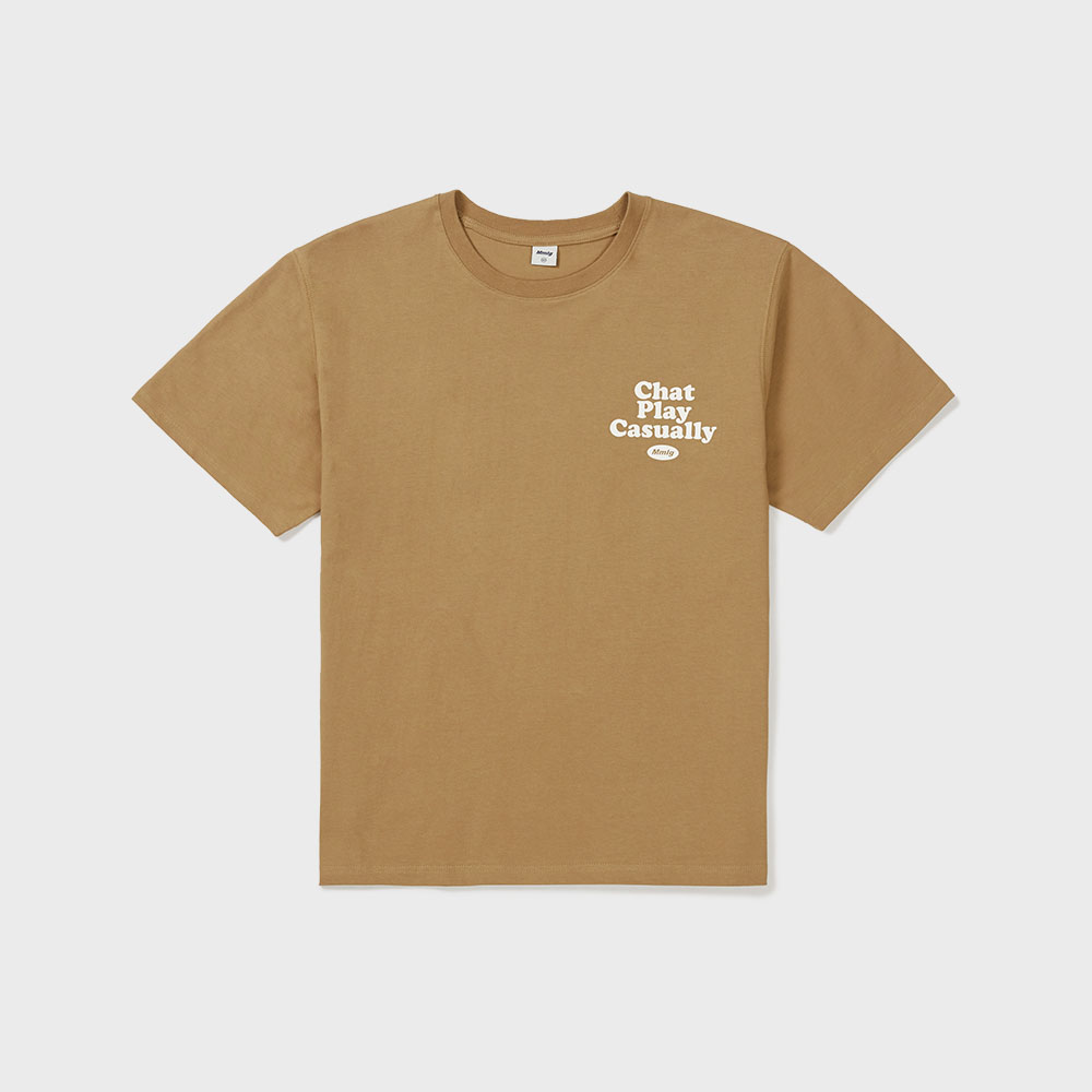 [87MM]Mmlg★UNISEX★GOODTIME MELGE HF-T Mmlg] GOODTIME MELGE HF-T (SAND BROWN) - 감도 깊은 취향