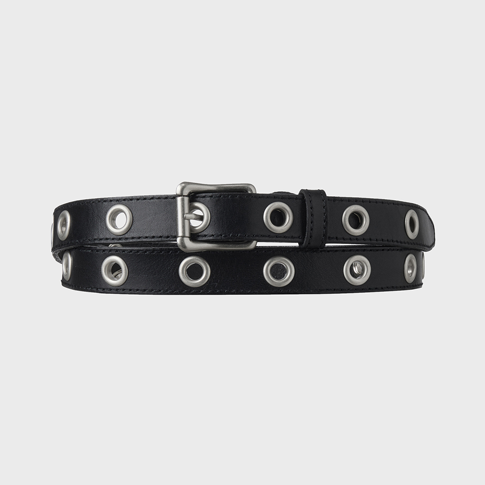 O-Ring Square Buckle Belt (Black) - 감도 깊은 취향 셀렉트샵 29CM
