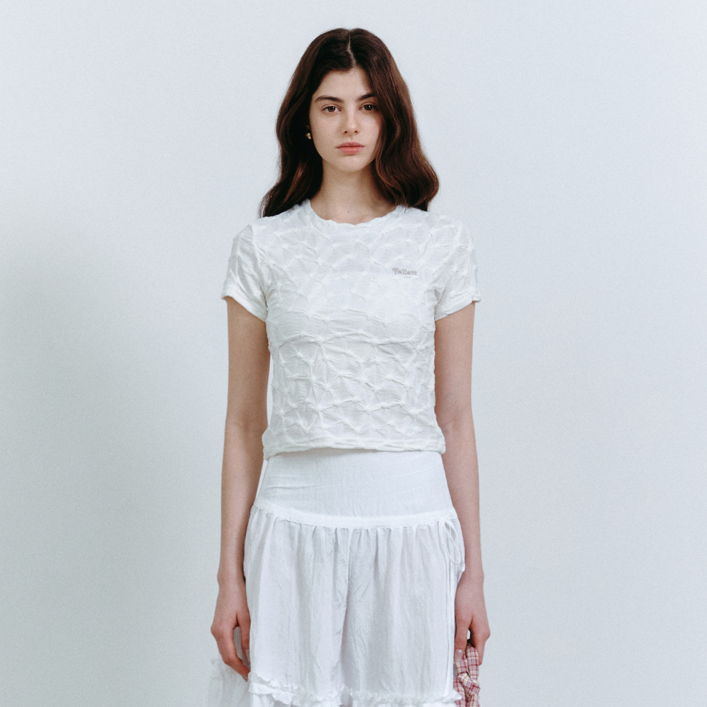 ★FLARE UP★ Vanish Tie Scarf TShirt FL114White Vanish Tie Scarf T-Shirt (FL-114_White) - FLAREUP | 60