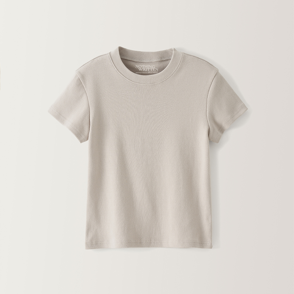 Bobba cotton t-shirt (Oatmeal) - 감도 깊은 취향 셀렉트샵 29CM