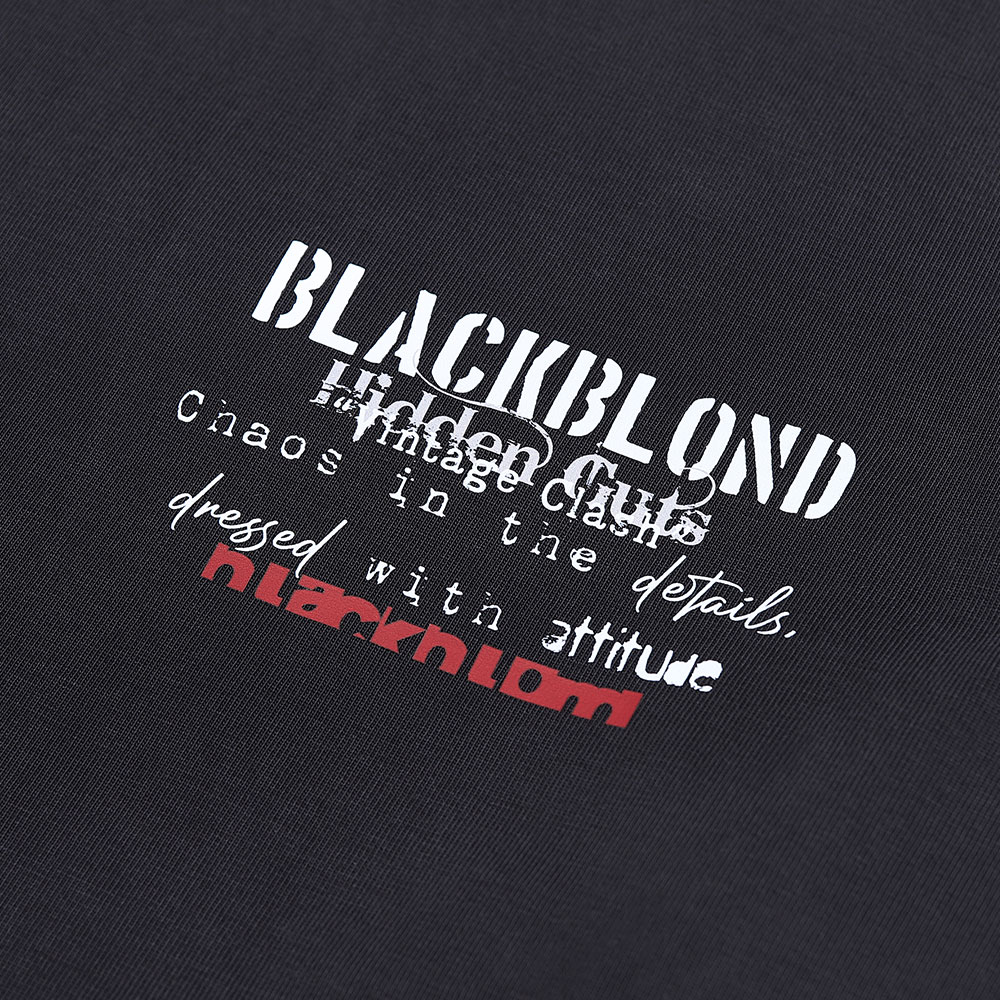 BBD Vintage Clash Pigment T-Shirt (Vintage Black) - 감도
