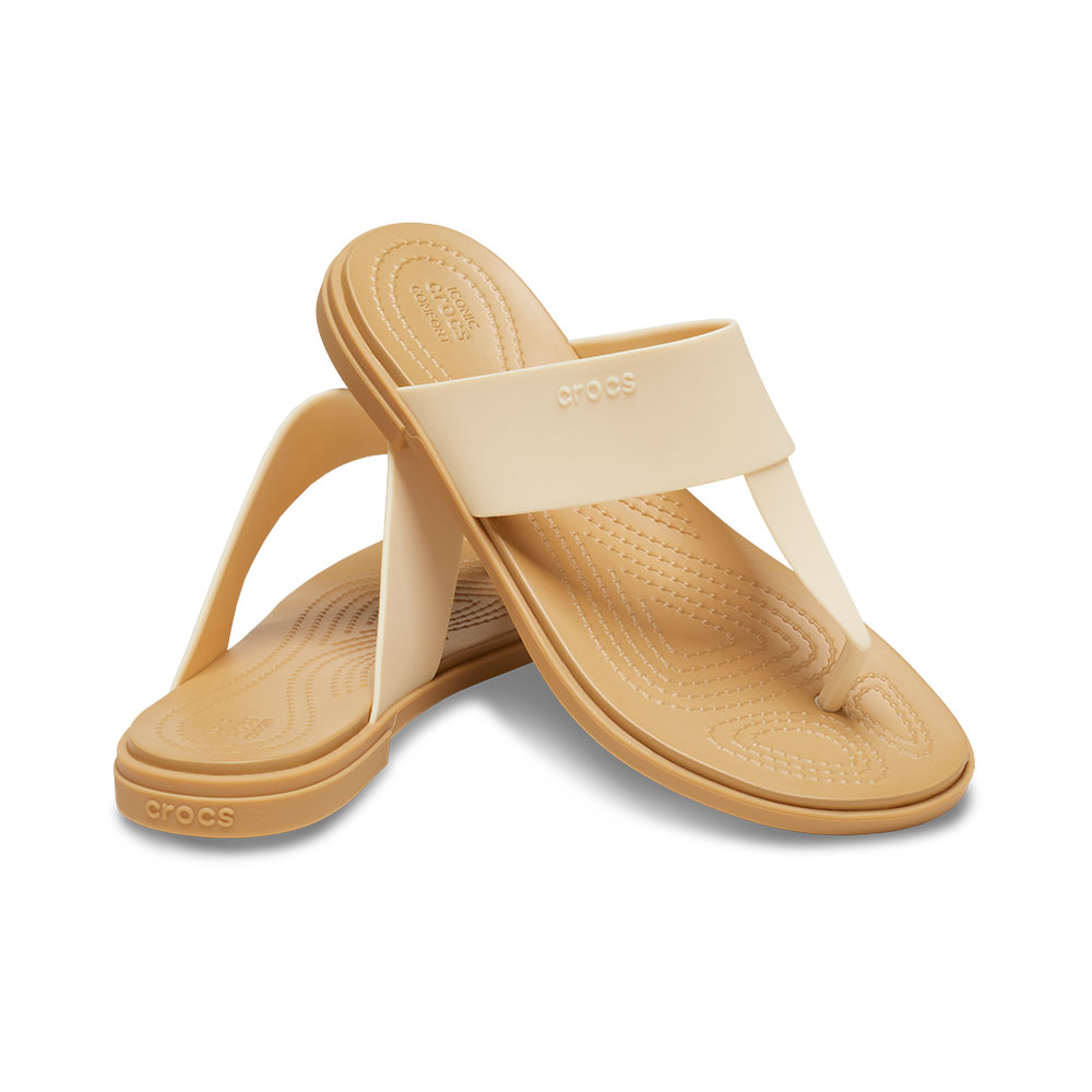 ◆CROCS◆ Women's Tulum Flip W VA 23SWFP206752 Crocs Women's Tulum Flip Sandals - Walmart.com