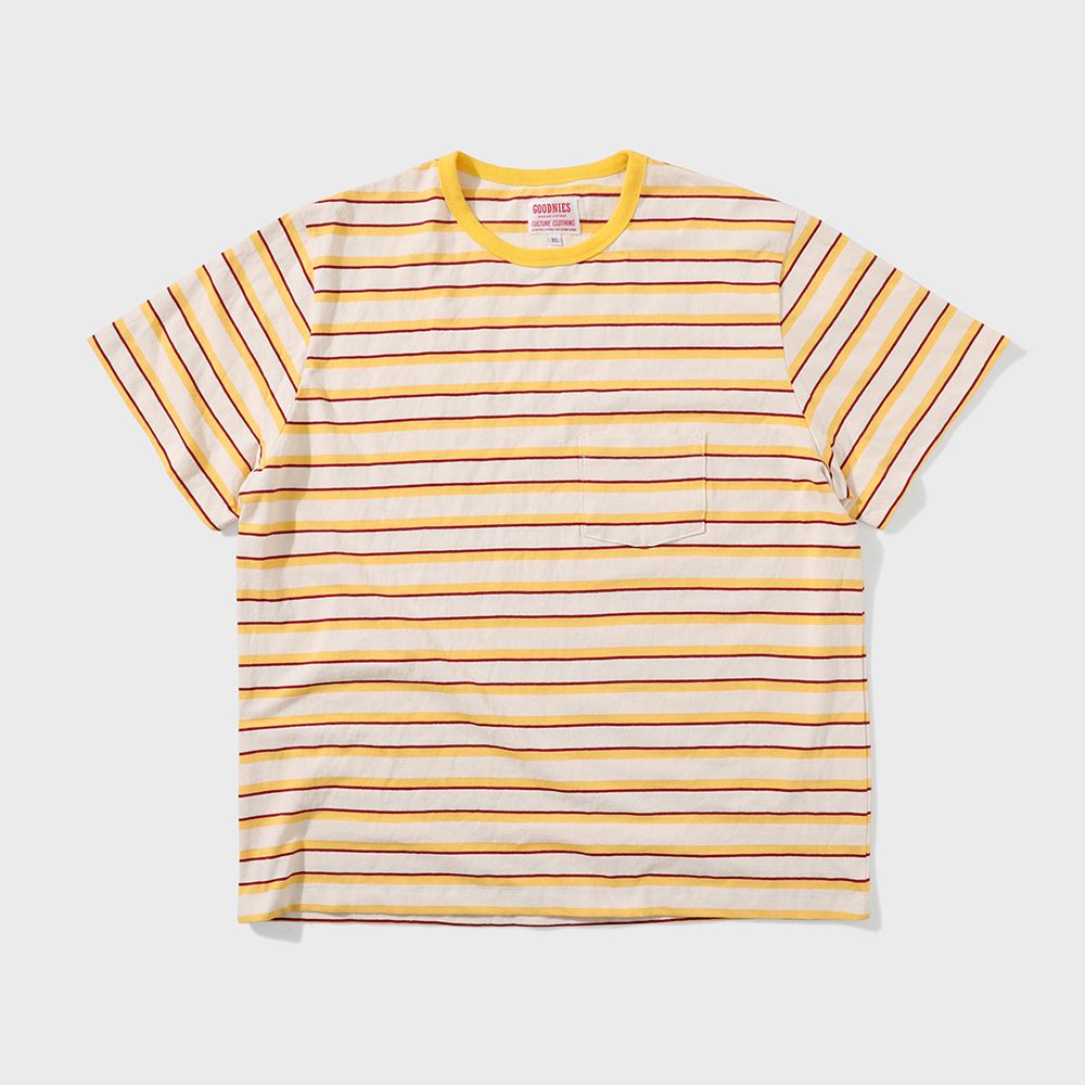 Stand by me. 80s Surfer T shirt. Yellow