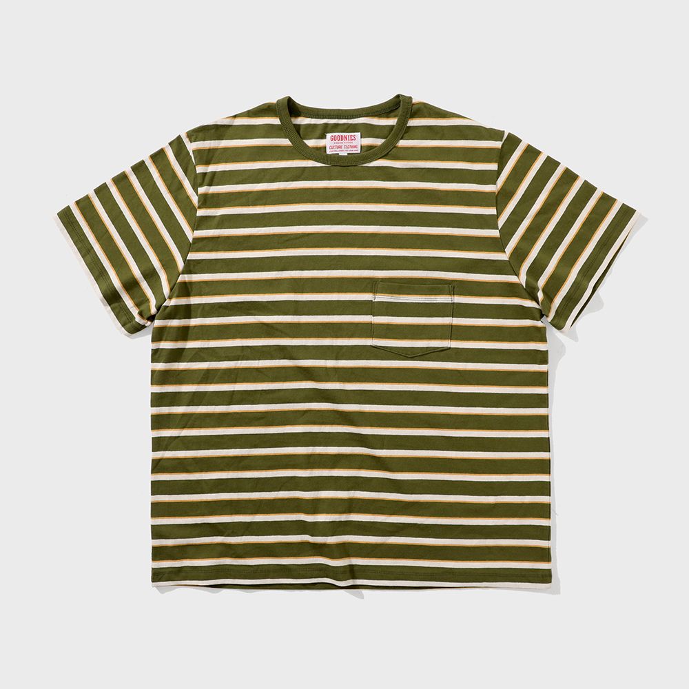Stand by me. 80s Surfer T shirt. Green
