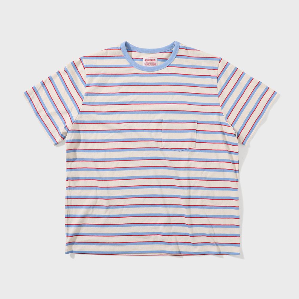 Stand by me. 80s Surfer T shirt. SkyBlue