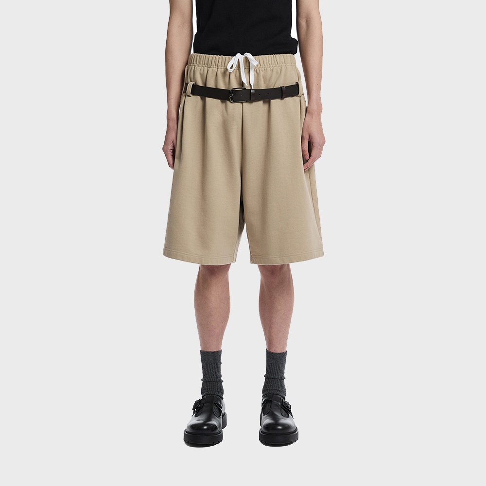 Mural Painting Sweat Shorts - Ivory - 감도 깊은 취향 셀렉트