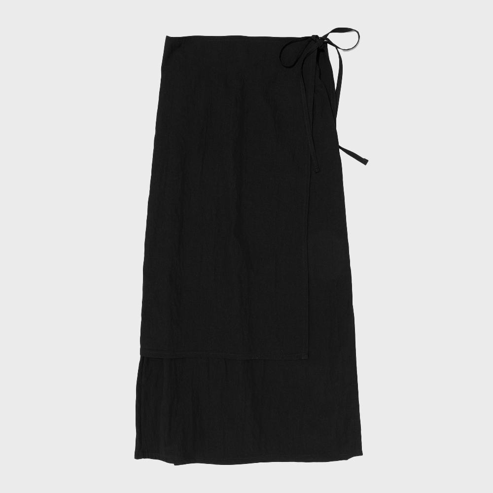 Rose Jacquard Slit Skirt (Black) - 감도 깊은 취향 셀렉트샵 29CM