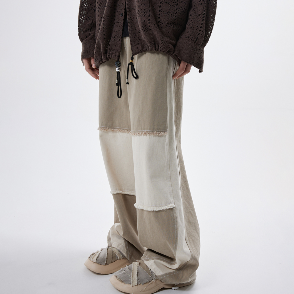 ★R.SHEMISTE★ INCISION WIDE DENIM PANTS BIEGE RSCBCFBO03BE INCISION WIDE DENIM PANTS - BIEGE - 감도 깊은 취향 셀렉트샵 29CM