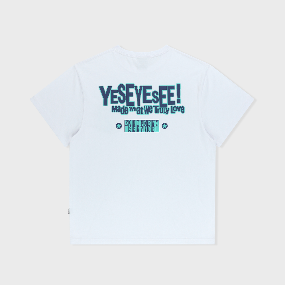 Y.E.S Palm Tree Tee White - 감도 깊은 취향 셀렉트샵 29CM