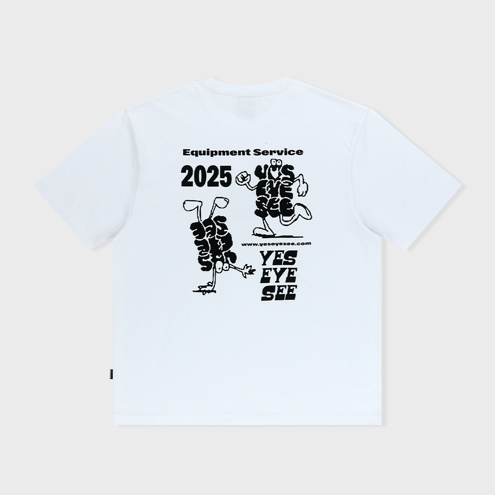 ★YESEYESEE★ Alive Logo Tee White YS251TTSST16WHT yeseyesee® :: Alive Logo Tee White