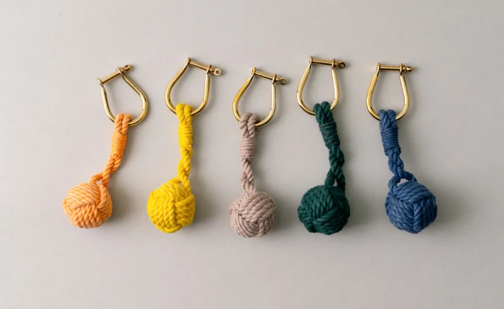 [POV select] 몽키 놋 키링 Monkey Knot Key Ring - 감도 깊은 취향 셀렉트샵 29CM