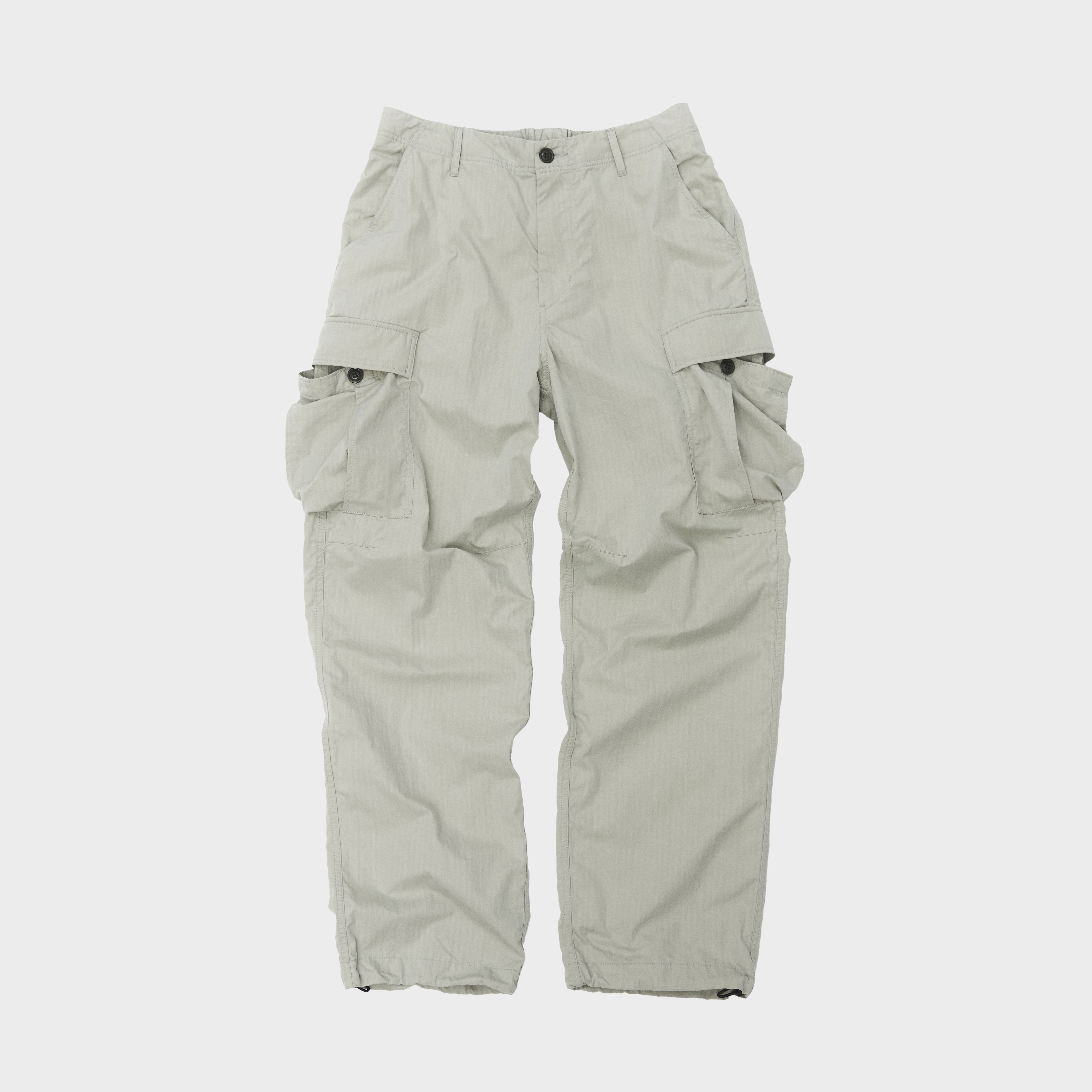パンツ [THE MUSEUM VISITOR]RABBIT EMBROIDERY STRIPE CARPENTER PANTS RABBIT EMBROIDERY STRIPE CARPENTER PANTS (MINT) : THE MUSEUM