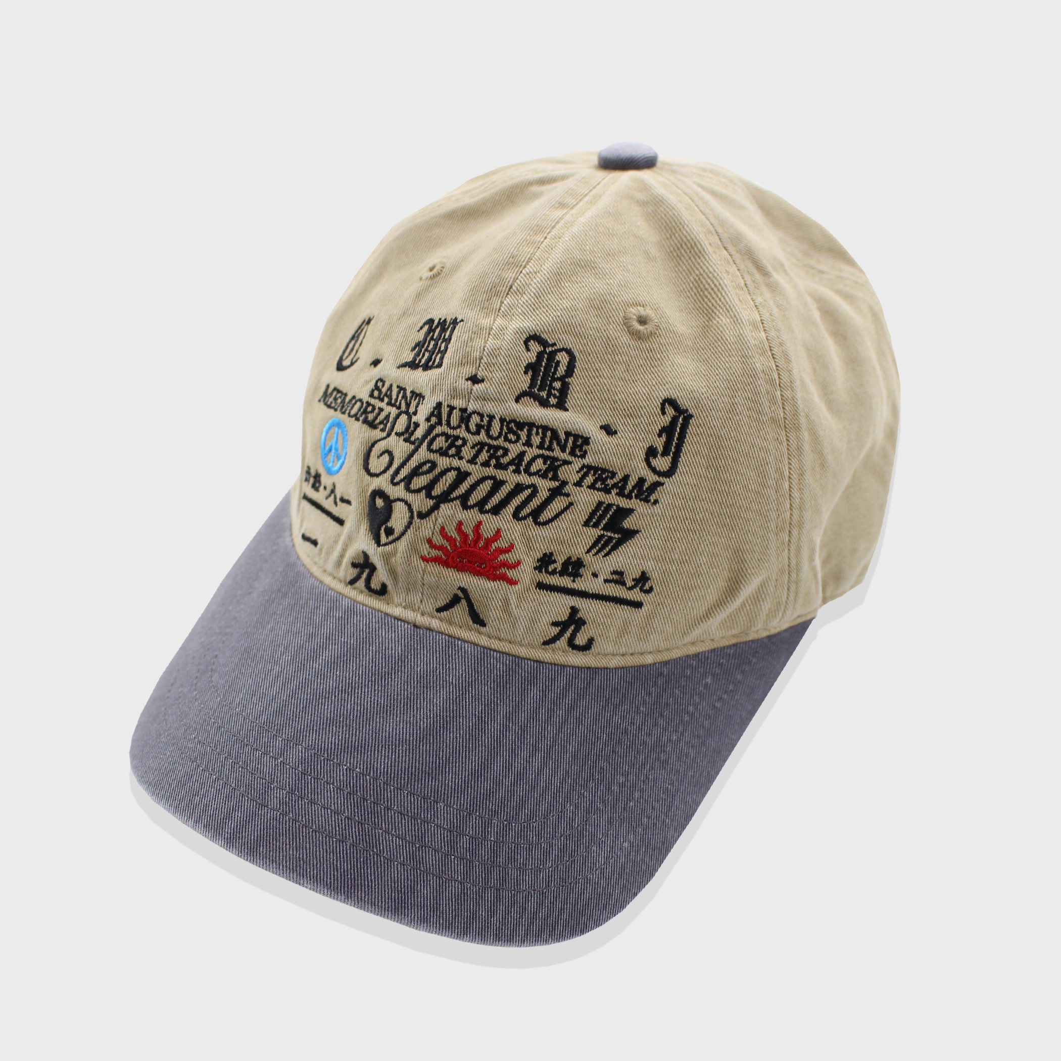 [IUGAMAKARAS] Washed Patch Ball Cap /追跡付 IUGAMAKARAS] Washed Patch Ball Cap /追跡付 (IUGAMAKARAS