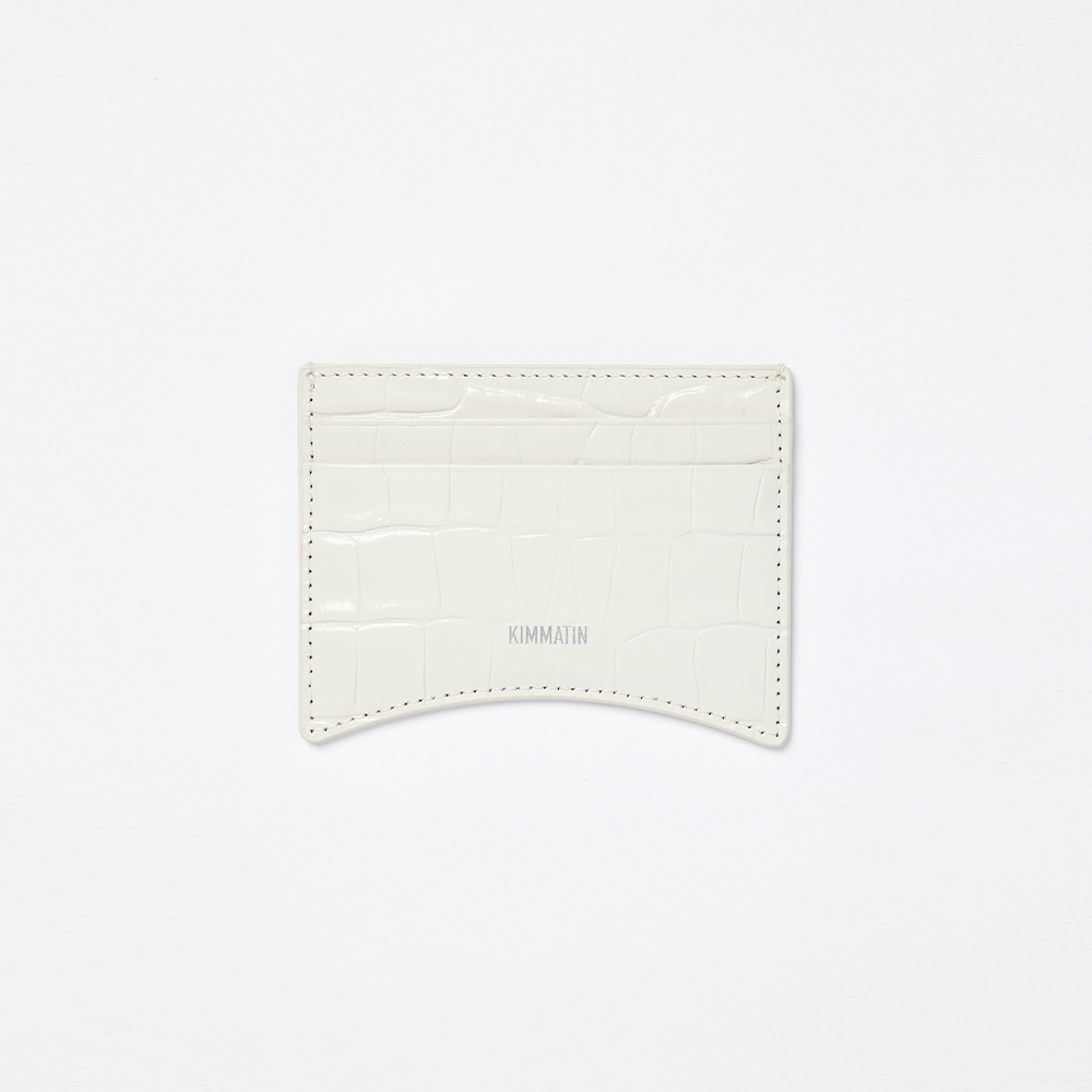 KIMMATIN] ARCH SHAPE CARD WALLET (3 COLORS) - 감도 깊은 취향