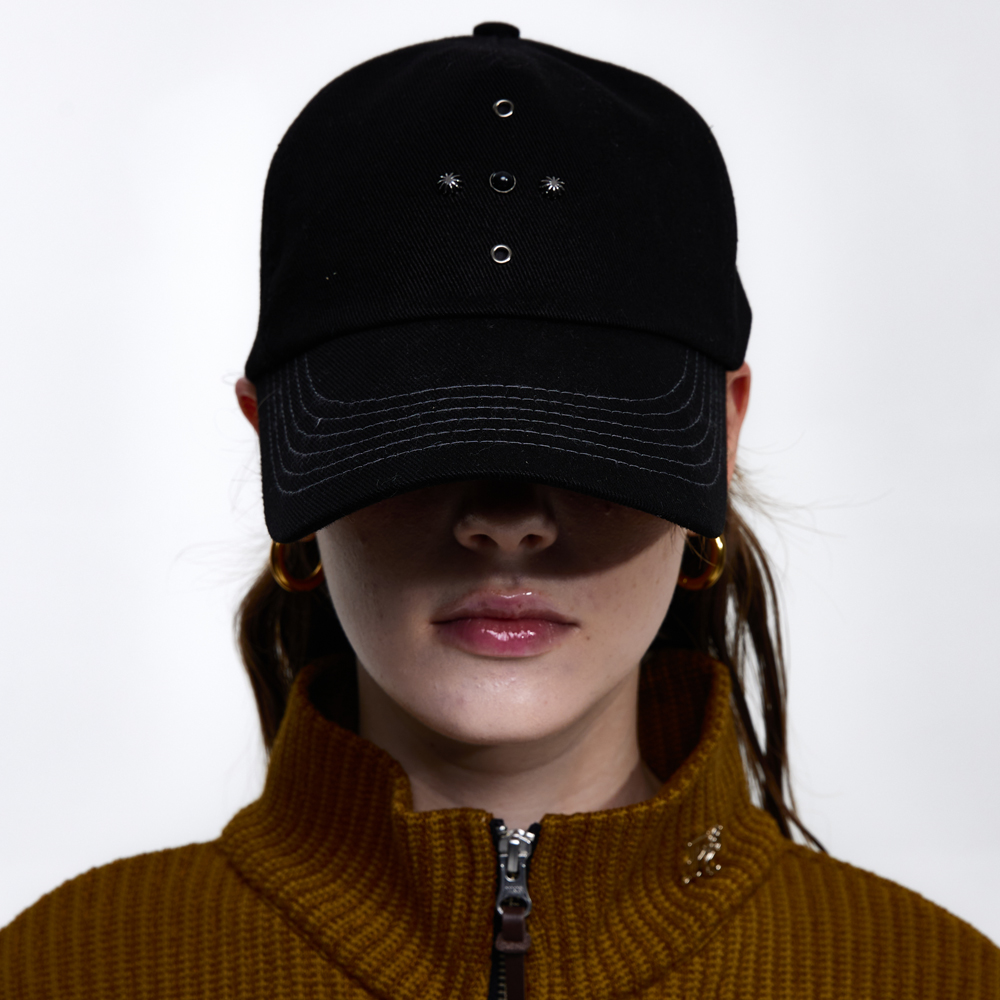 ●RSSC● WESTERN RIVET BALL CAP - BLACK / unisex WESTERN RIVET BALL CAP - WHITE/BLACK - RSSC | 60% - Asian
