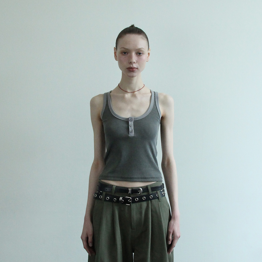 ★SCULPTOR★ Tourist Boucle Halter Ash Plum SC25S239BR Tourist Boucle Halter Ash Plum – SCULPTOR JAPAN