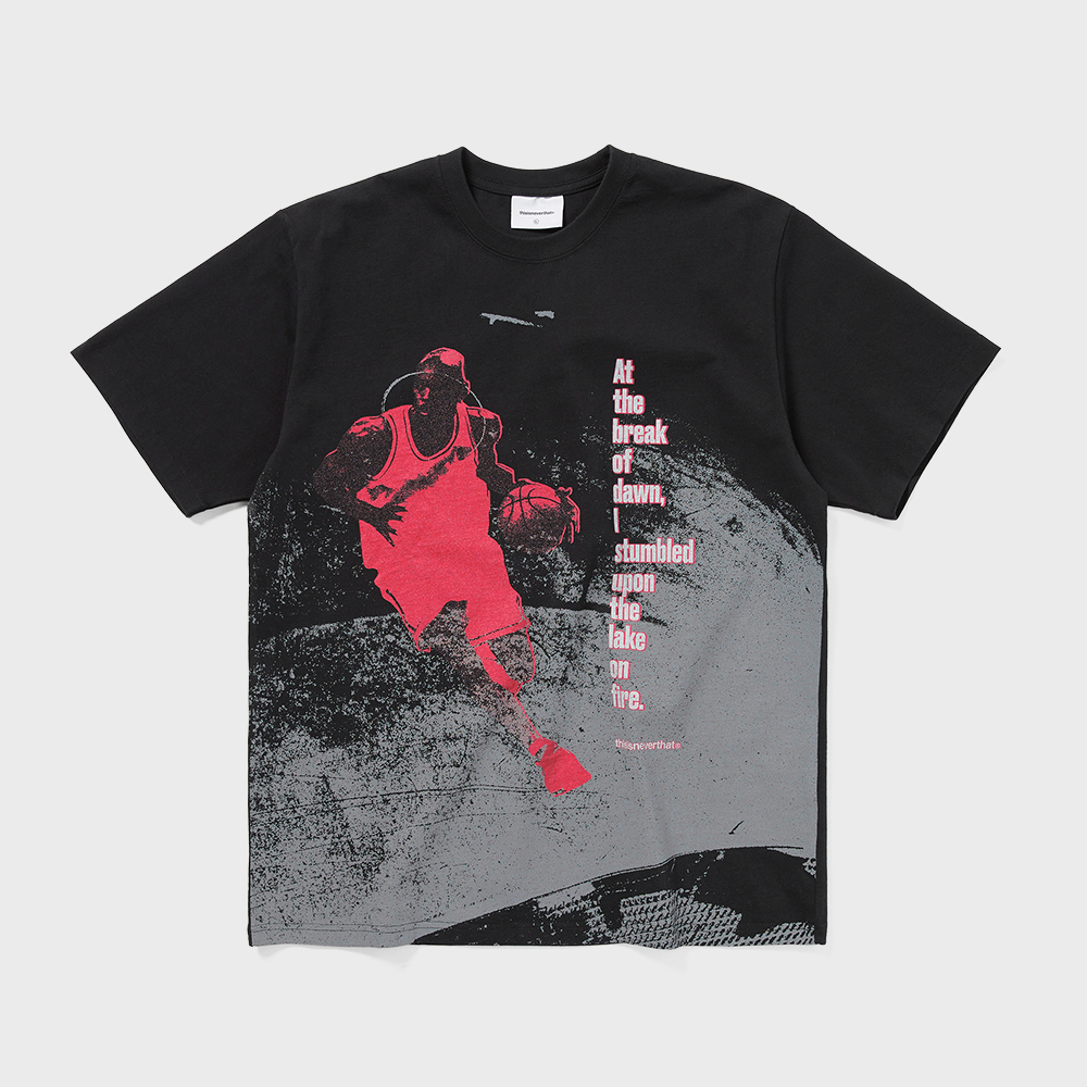 GRAILZ X KOIN SEOUL] MAGAZINE T-SHIRTS [MELANGE GREY] - 감도