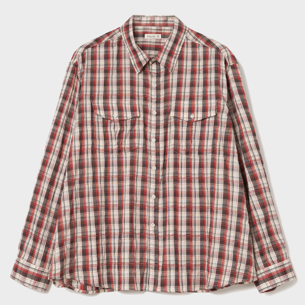 シャツ HUECLOSET Deki Check Shirt SE272 XS以下 HUE(ヒュー) シャツ(メンズ) - 海外通販のBUYMA