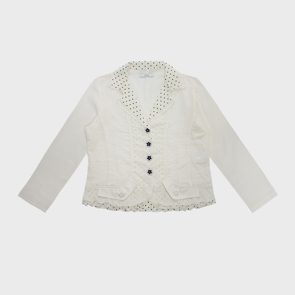 SIO SEOUL PEARL SHORT SLEEVE TOP [MELANGE] - 감도 깊은 취향