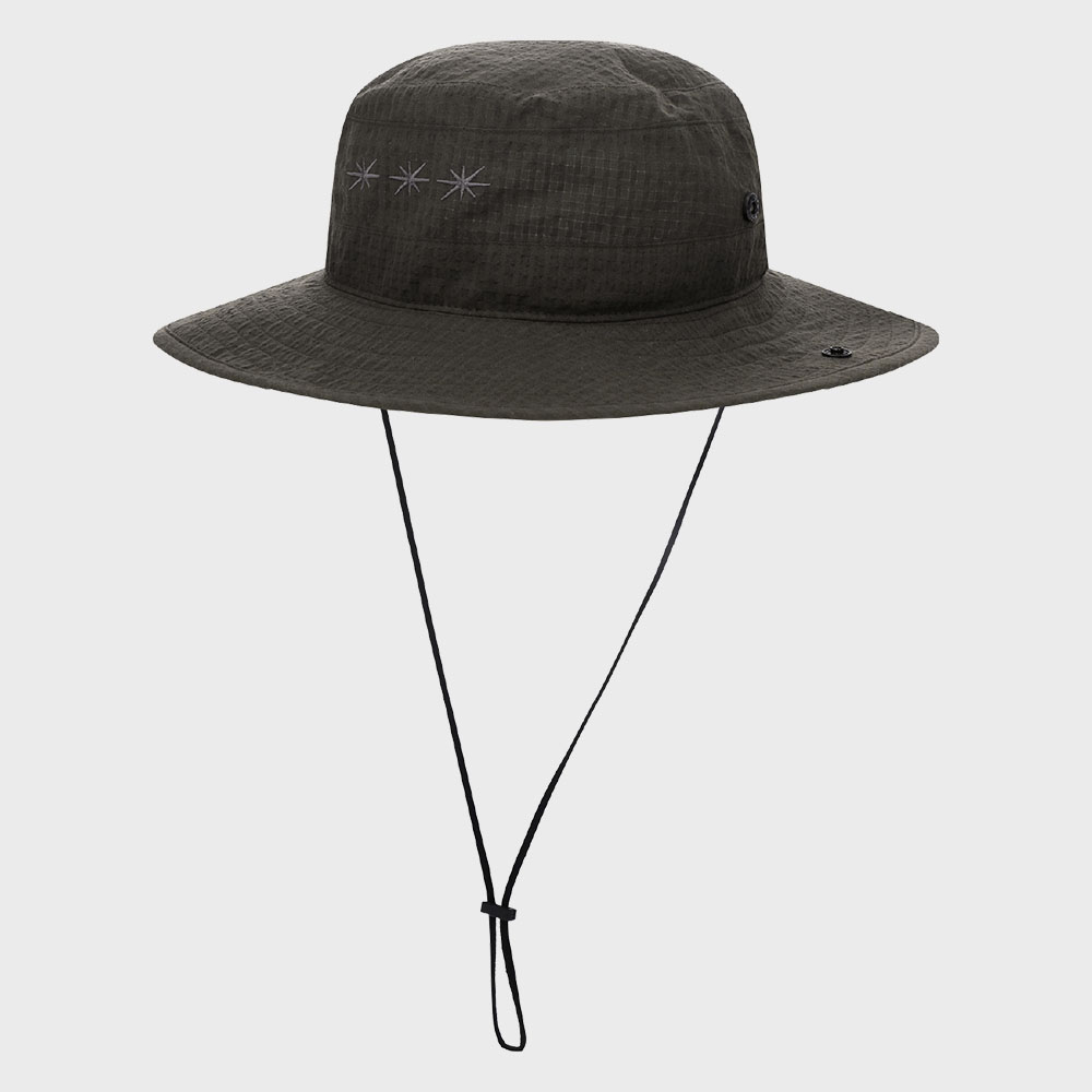 【SUNLOVE】 Grid Pioneer Bucket Hat  /追跡付 MUSINSA公式 | SUNLOVE Grid Pioneer Bucket Hat Brown
