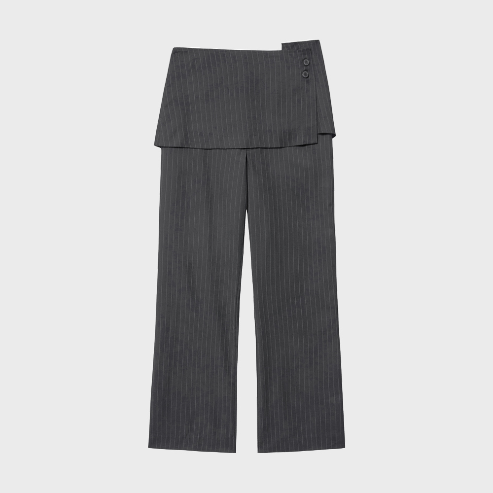 ボトムスその他 [NICEGHOSTCLUB]FFATS CHECK BALLOON LAYERED SKIRT PANTS_SKY 69425f1e8f3531a4d05cf5f536ae3e