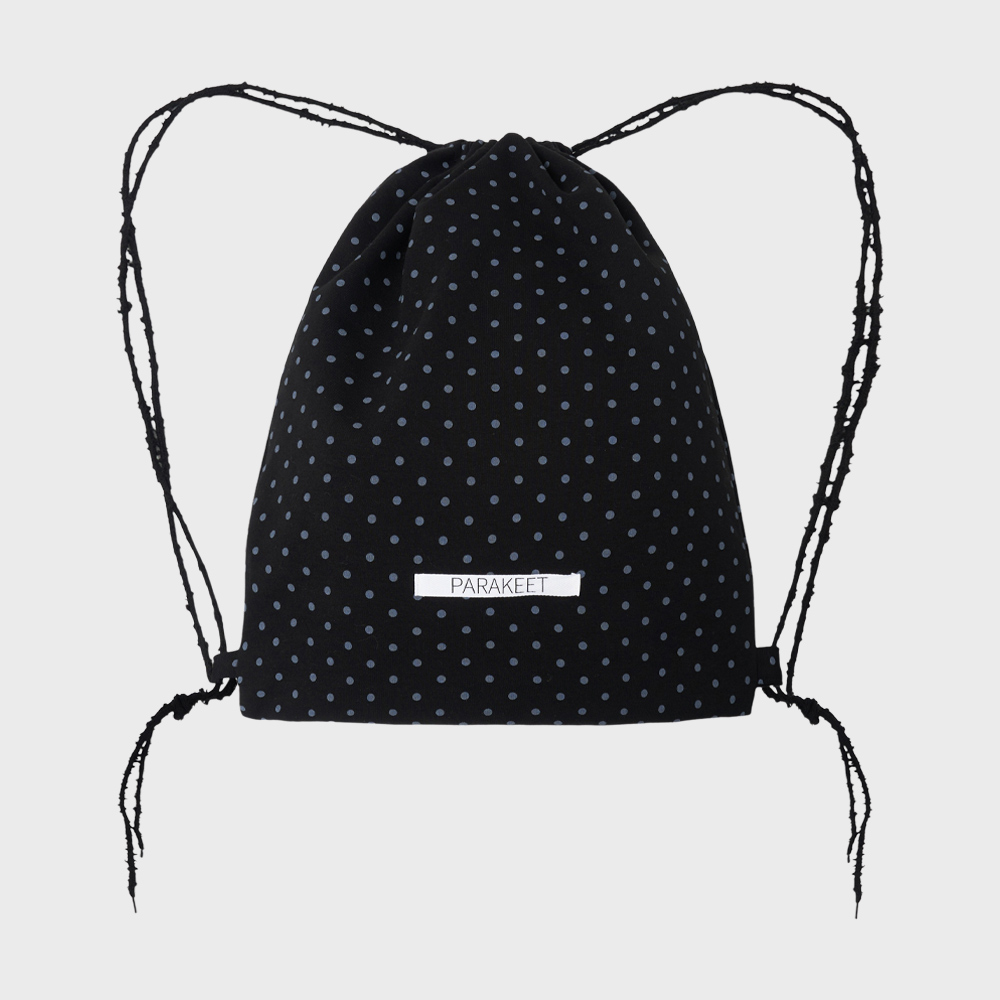 [AEAE]WEB LOGO DOT GYM SACK【BLACK】【WEB LOGO DOT GYM SAC WEB LOGO DOT GYM SACK [BLACK] – aeae JAPAN