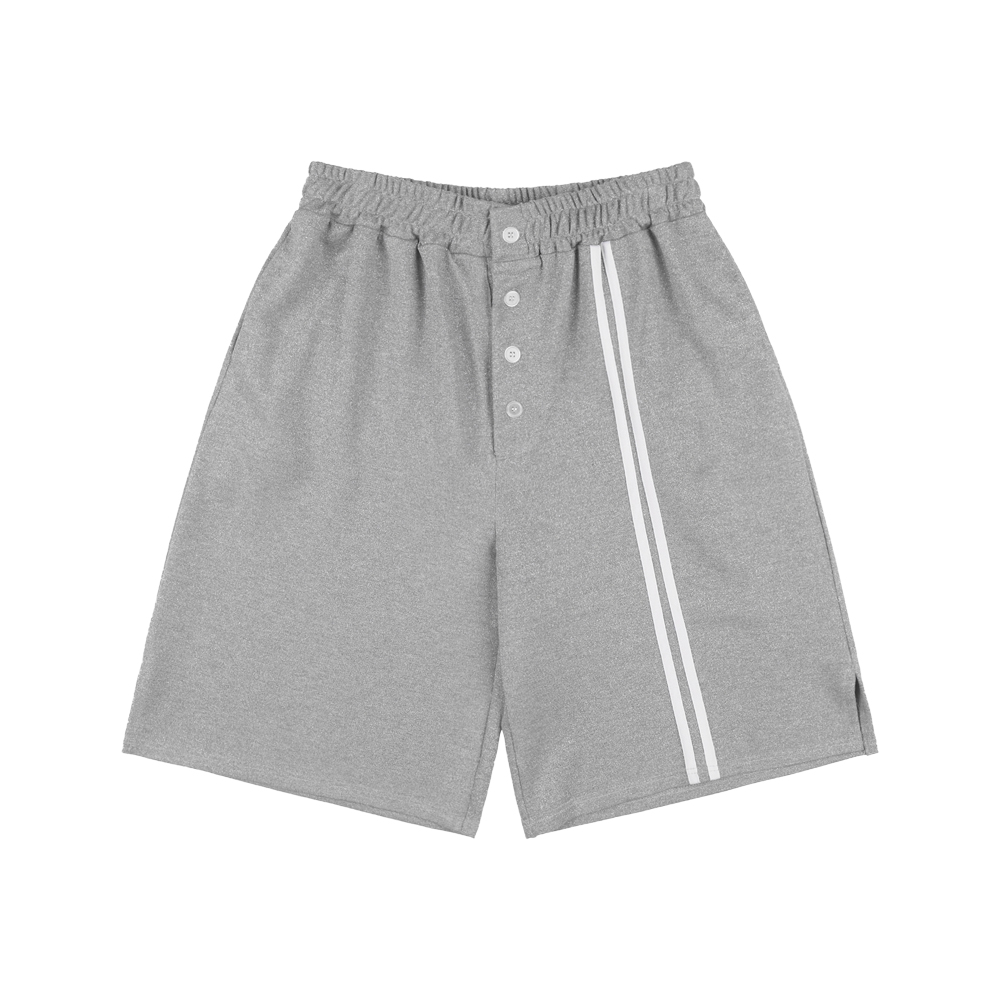 [NF]25SS★BUTTON-UP BERMUDA SWEATPANTS BUTTON-UP BERMUDA SWEATPANTS (GRAY) F25QD817 - 감도 깊은