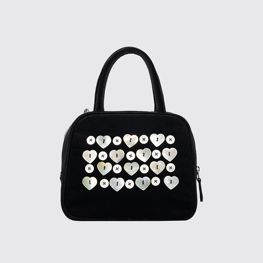 DOT SHEER LACE CARD WALLET - BLACK - 감도 깊은 취향 셀렉트샵