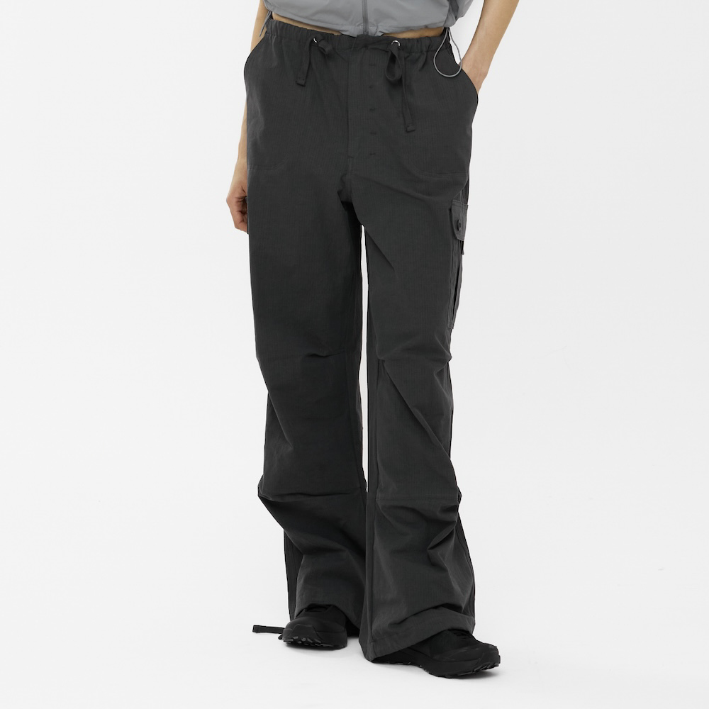 G CLASSIC COTTON TWILL PANTS (BLACK) - 감도 깊은 취향 셀렉트