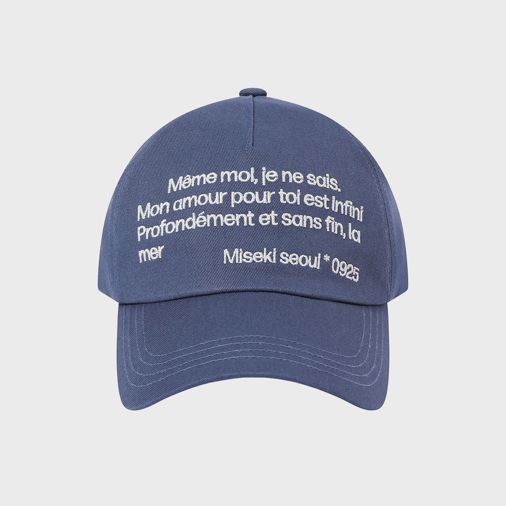 【Miseki SEOUL】Misekiseoul logo ball cap セール】Misekiseoul logo ball cap（キャップ）｜Miseki SEOUL