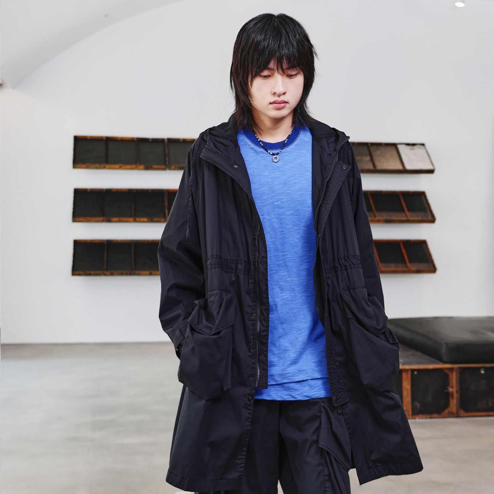 ジャケット・アウター ballaholic net fishtail jacket 2024 ファッション ballaholic net fishtail jacket