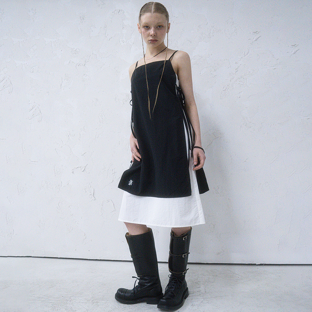 ワンピース AVANDRESS Apron Taslan Layered Dress RM5B0039 Apron Taslan Layered Dress_3Colors - 감도 깊은 취향 셀렉트샵