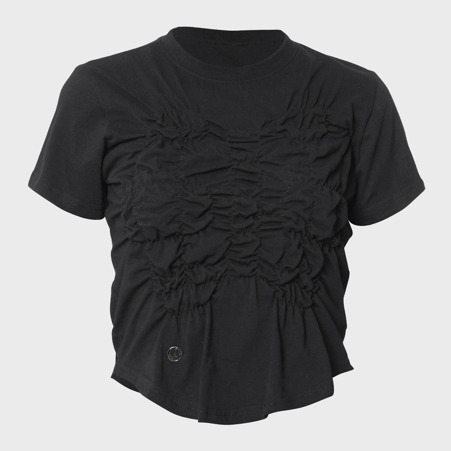●FLARE UP● Bustier Layered TShirt FL122BlackBlack FL-122_B FLAREUP】Bustier Layered T-Shirt | OUR BRAND,FLAREUP