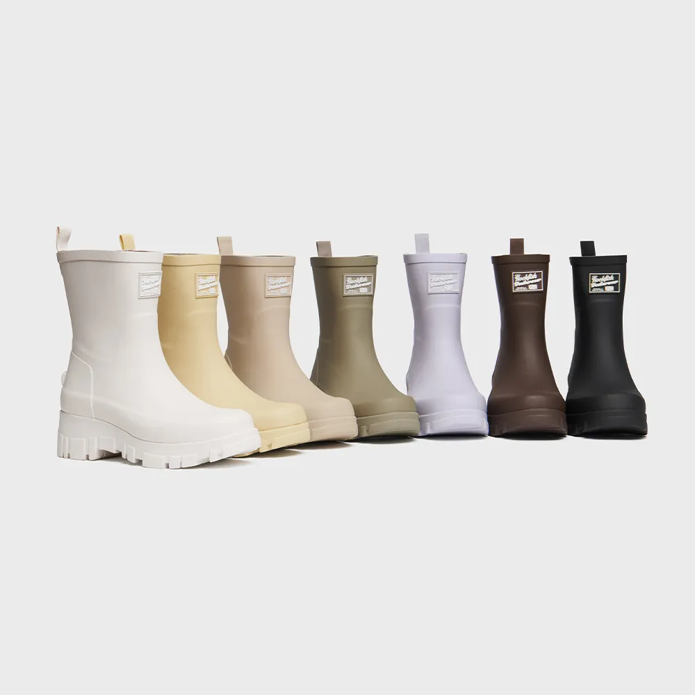 FLATFORM RAIN BOOTS MIDDLE - 7 colors
