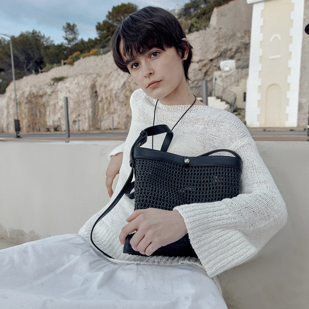 [VAN ROHE] RENAI shoulder Medium Fabric B010-10 ★大人気★ RENAI shoulder Medium Fabric B010-FO - 감도 깊은 취향 셀렉트