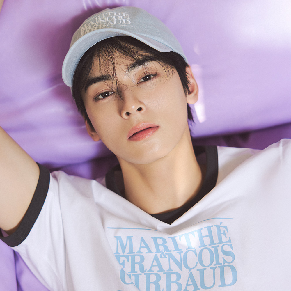 MARITHE ♥ CLASSIC LOGO DAMAGED OVERFIT CAP/追跡付 CLASSIC LOGO DAMAGED OVERFIT CAP light gray - 감도 깊은 취향