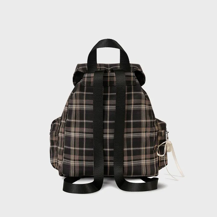 バックパック・リュック FENNEC [29CM Exclusive] BERRY POCKET BACKPACK CHECK BROWN 29CM 단독] BERRY POCKET BACKPACK - CHECK BROWN - 감도 깊은
