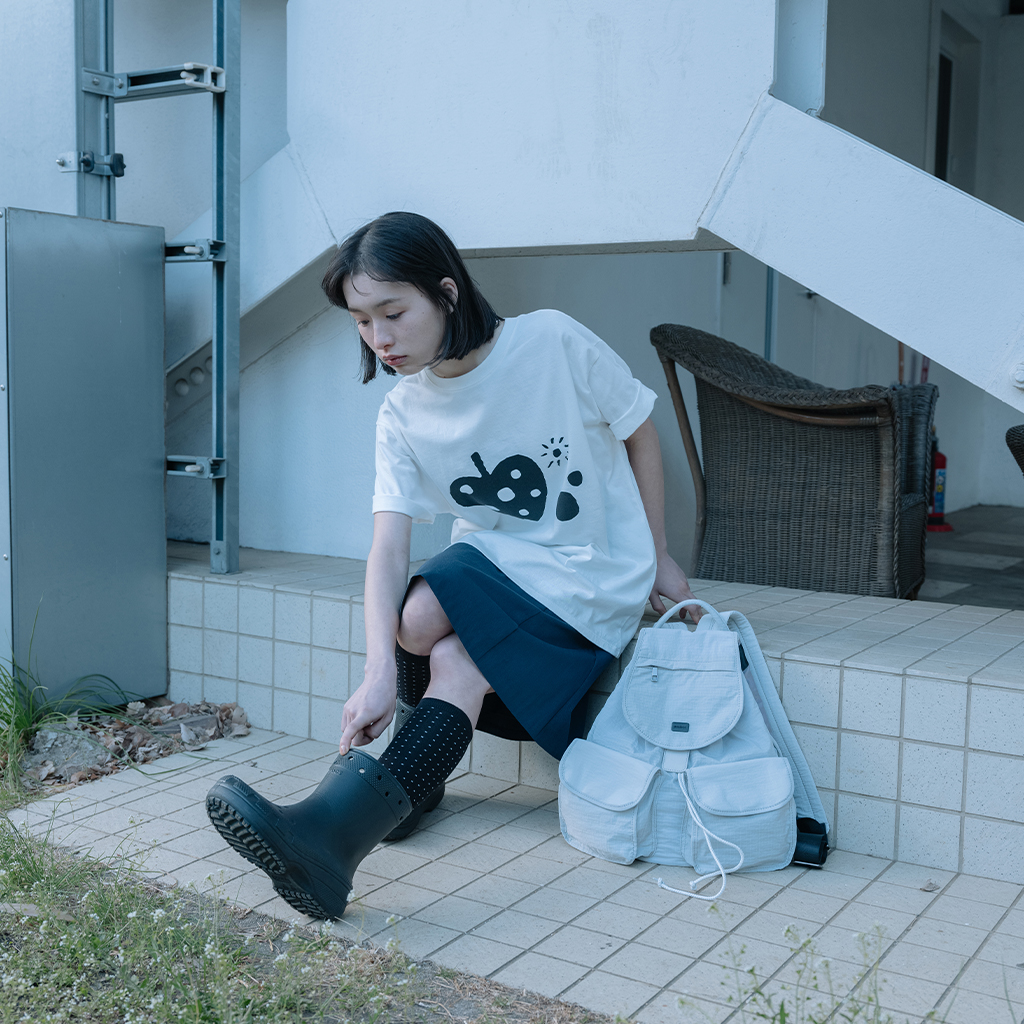 トップス OHESHIO APPLE DOT OVERFIT T-SHIRT APPLE DOT OVERFIT T-SHIRT, IVORY - 감도 깊은 취향 셀렉트샵 29CM