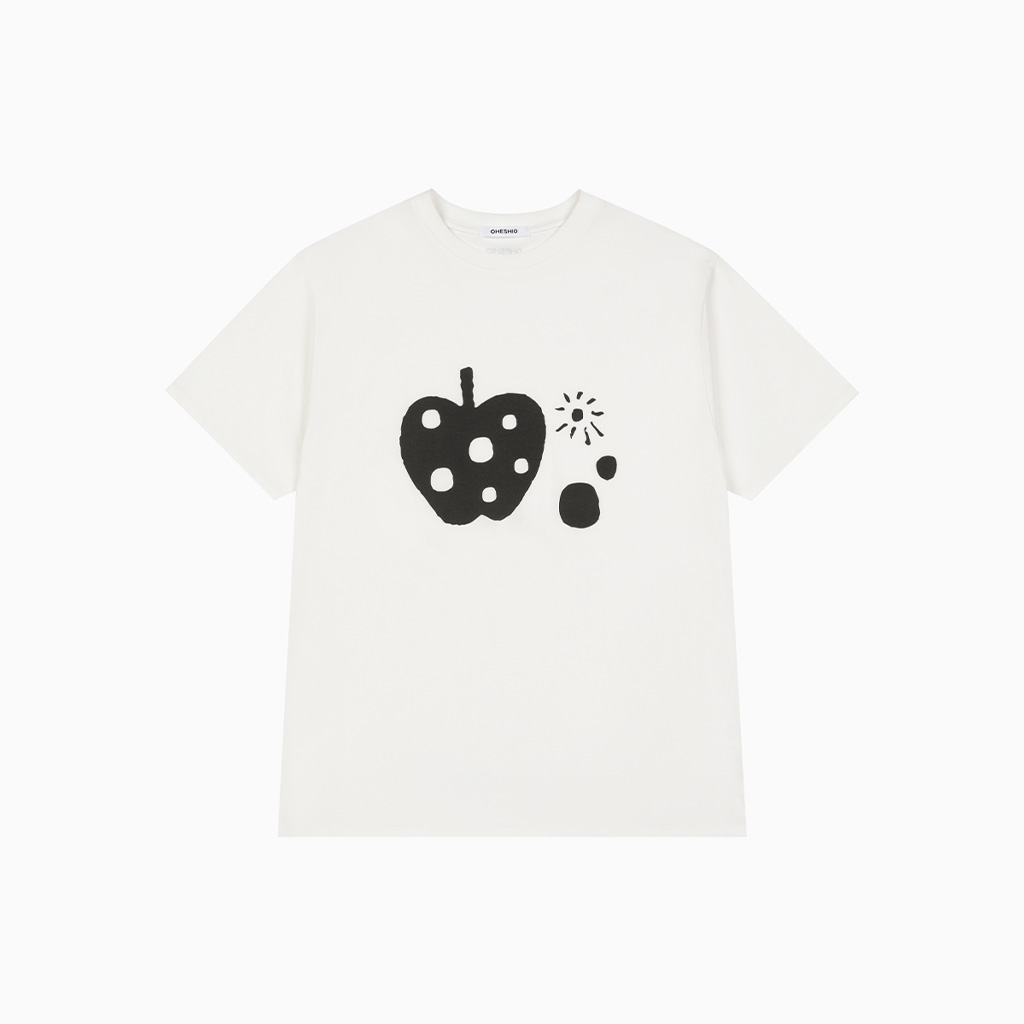 トップス oheshio APPLE DOT OVERFIT T-SHIRT OHESHIO □ APPLE DOT OVERFIT T-SHIRT トップス（レディース）