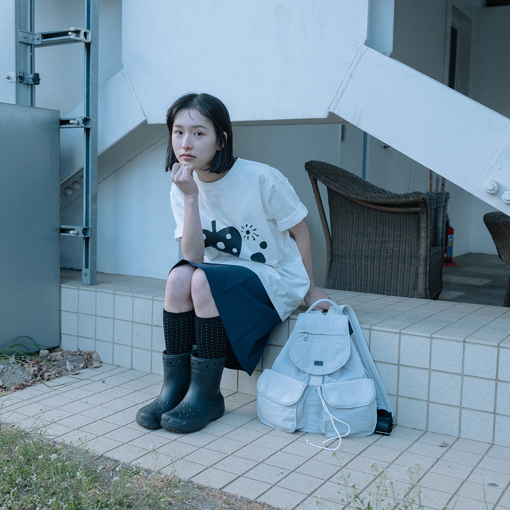 【OHESHIO】APPLE DOT OVERFIT T-SHIRT オーバーフィットTシャツ 新品 韓国 OHESHIO APPLE DOT OVERFIT T-SHIRT人気 半袖