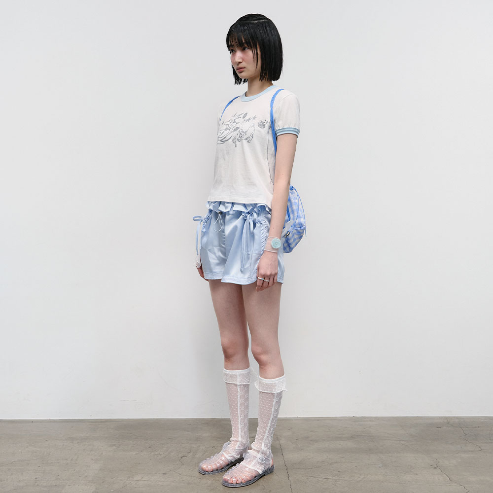 TYPESERVICE ♥ Ruffled Balloon Shorts /追跡付 Ruffled Balloon Shorts [Black] - 감도 깊은 취향 셀렉트샵 29CM