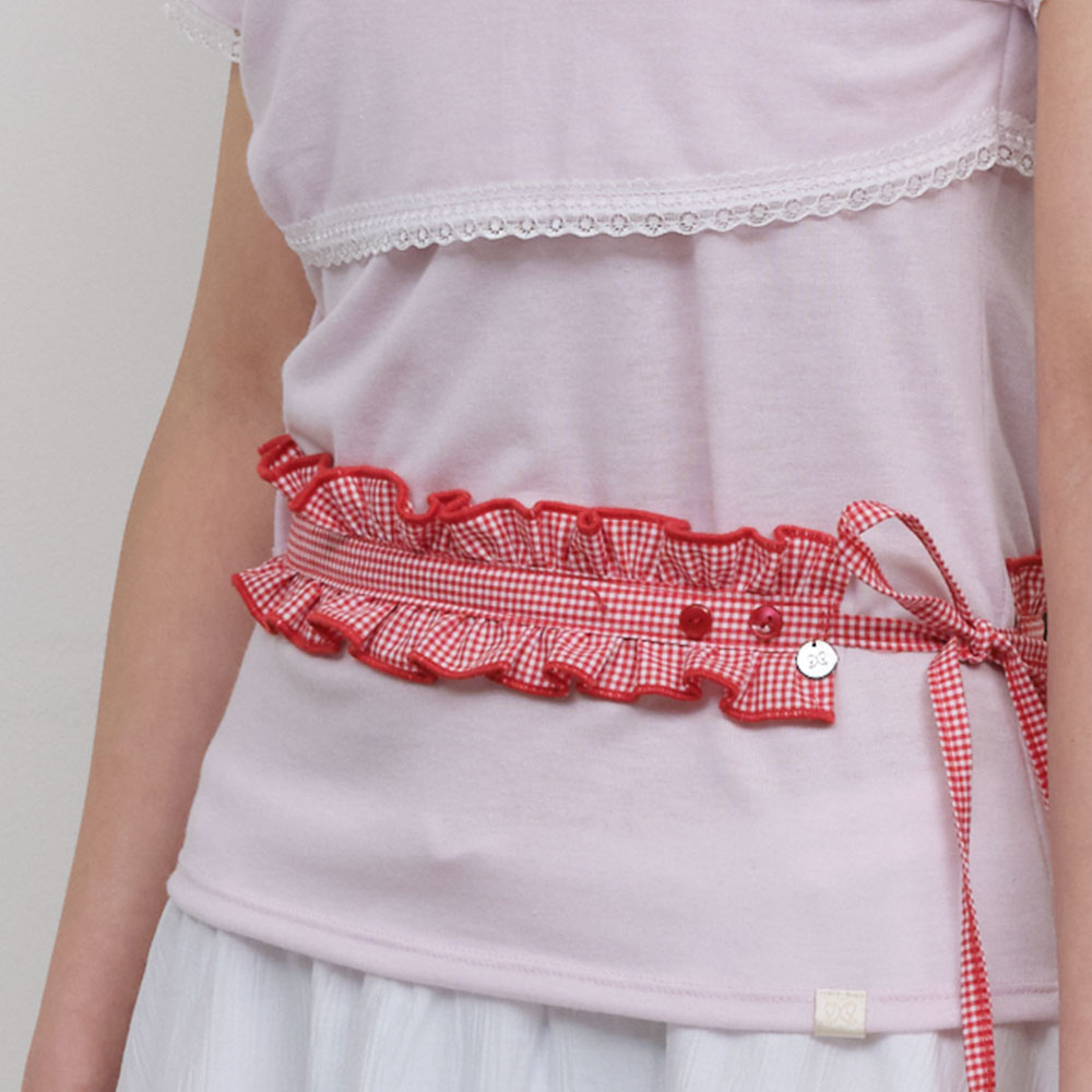 HEART PRINTED POCKET BELT (IVORY) - 감도 깊은 취향 셀렉트샵 29CM