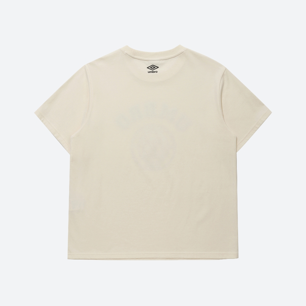 Umbro x MOONSUN Logo T-Shirt / Cream - 감도 깊은 취향 셀렉트